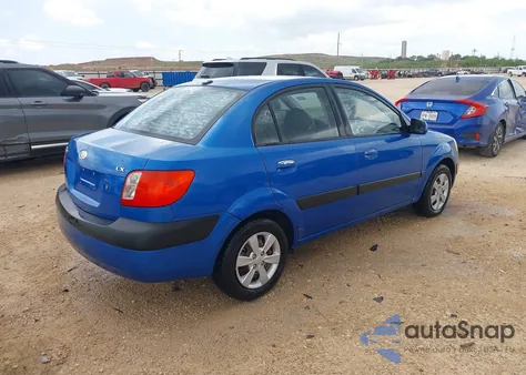 2009 Kia Rio Lx from USA, damaged, VIN KNADE223296462203